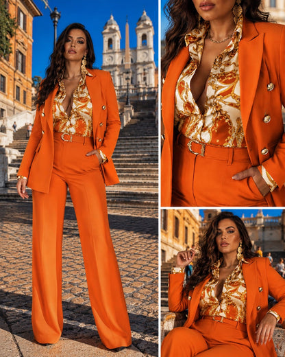 Tailleur (Giacca e pantaloni) con camicia in omaggio Made in Italy 🇮🇹 taglie disponibili 36 alla 60.