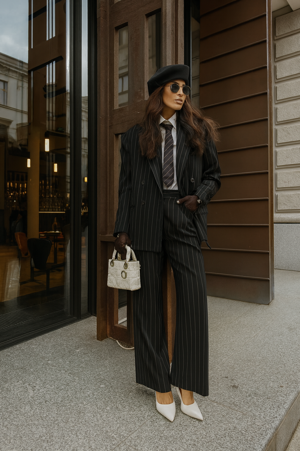 Tailleur gessato qualità Italiana Made in Italy 🇮🇹