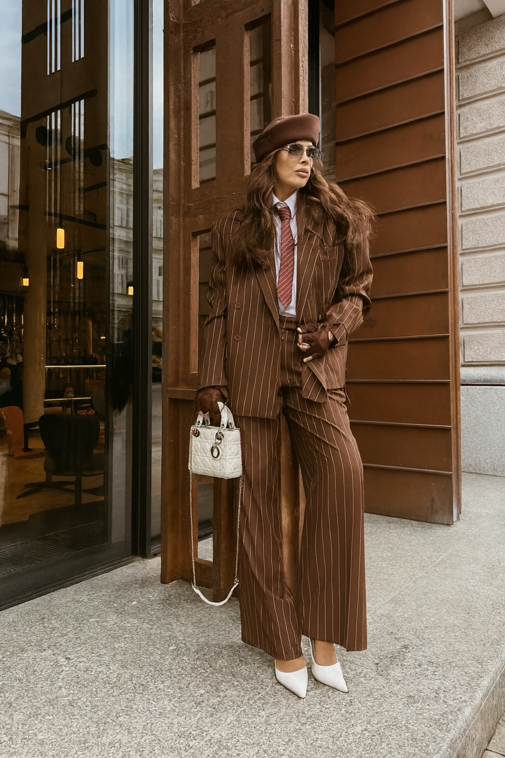 Tailleur gessato qualità Italiana Made in Italy 🇮🇹