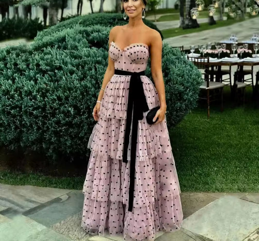 Abito pois con cintura