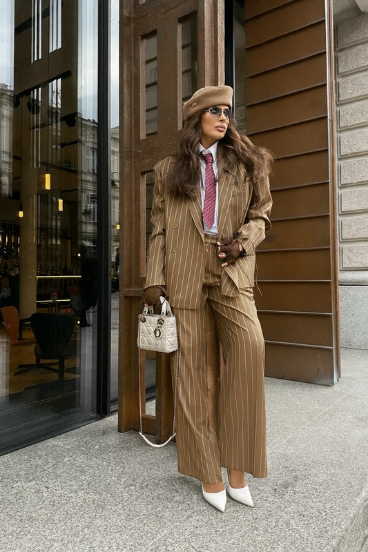 Tailleur gessato qualità Italiana Made in Italy 🇮🇹